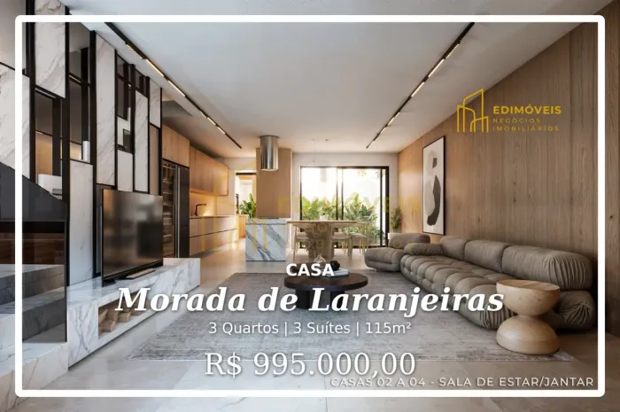 Casa dos Seus Sonhos em Morada de Laranjeiras Agende Sua Visita!
