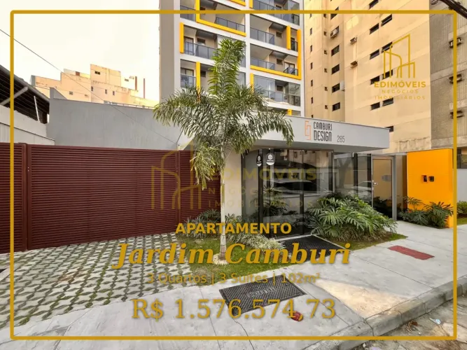 Apartamento Moderno em Jardim Camburi 3 Suítes e Varanda Gourmet!