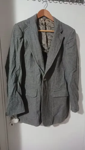 Blazer cinza de la 