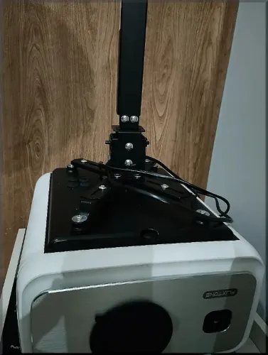 Suporte para projetores em teto e parede Exbom suporta até 25kg Ultimas unidades