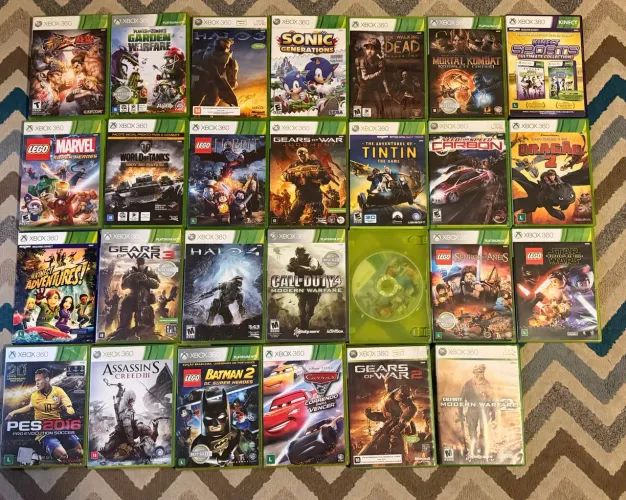 KIT 27 JOGOS DO XBOX 360