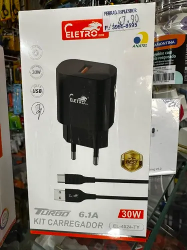Carregador tipo C