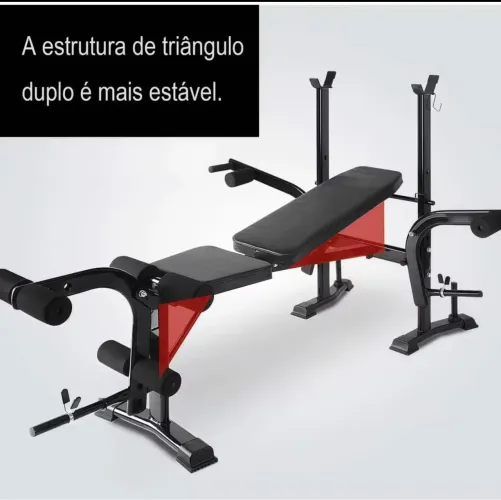 Banco musculação com supino
