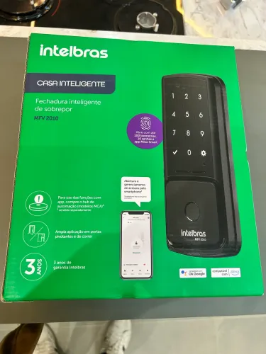 FECHADURA INTELIGENTE DE SOBREPOR INTELBRAS