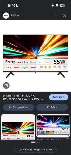 Tv Philco smart 55 polegadas 