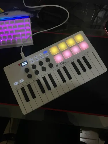 Controlador midi  M-VAVE SMK-25