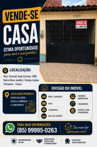 VENDO ESSA CASA