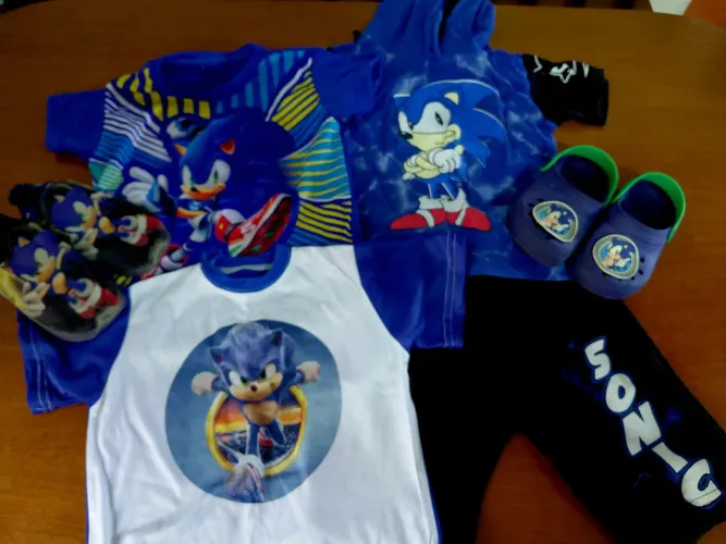 Lote Verão Menino Infantil 04 anos