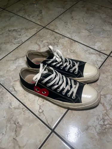 Tênis Converse X Comme Des Garçons exclusivo (número 42) 