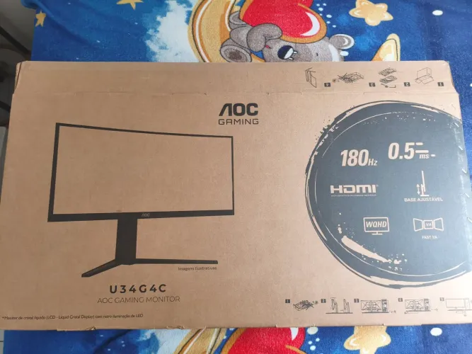 Monitor Gamer Curvo AOC Agon 34"