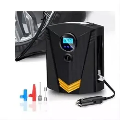 Compressor Digital Portátil Para Carro Bike Moto Bomba de Ar 150 PSI Automático Veicular