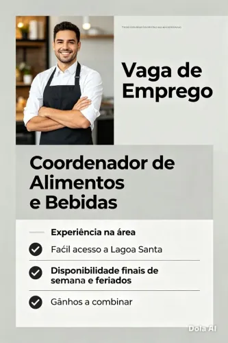 Coordenador de Alimentos e Bebidas 