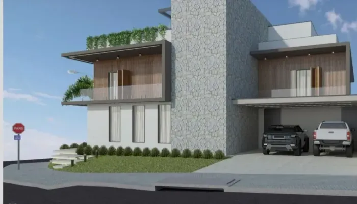 Casa de Alto Padrão em Construção, com 500m² e 3 dormitórios no Jardim do Golfe São José