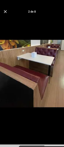 Sofá para lanchonete