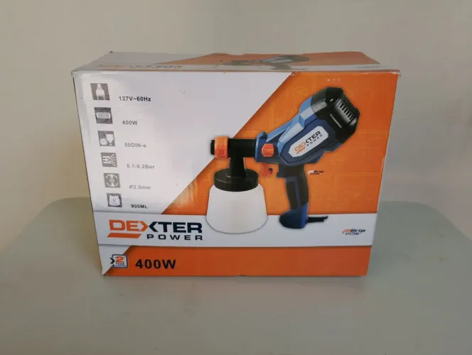 Pistola de pintura Dexter nova