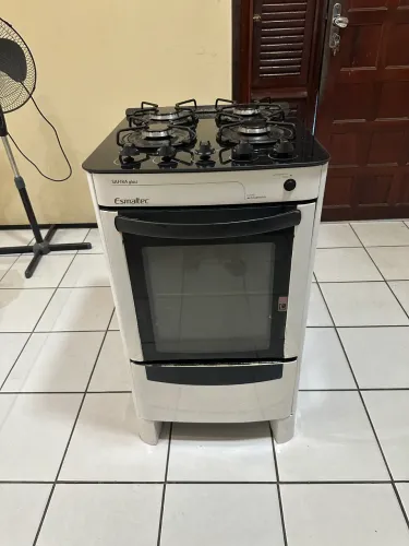 Fogão esmaltec todo ok acendimento automático