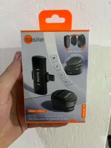 Microfone de lapela tipo C