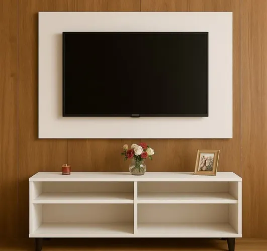 Kit rack e painel rack em mdf