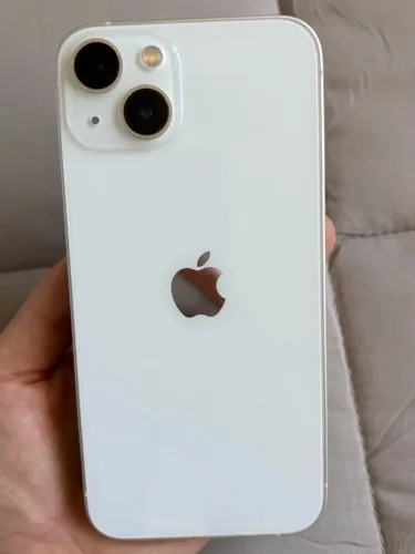 Iphone 13 branco semi novo-256 gb