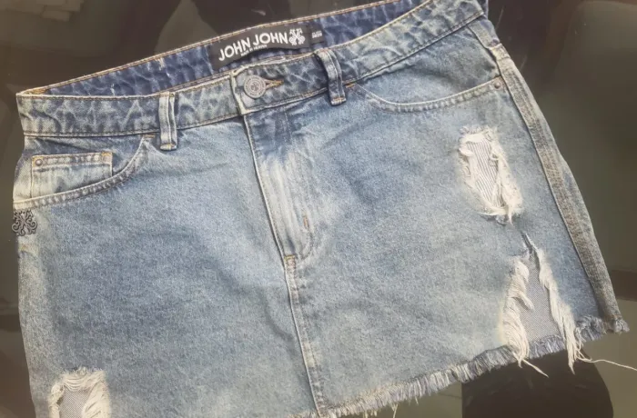 Saia jeans JohnJohn