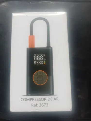 Mini compressor de ar digital portátil