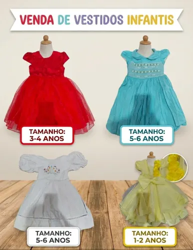 Vestidos semi-novos