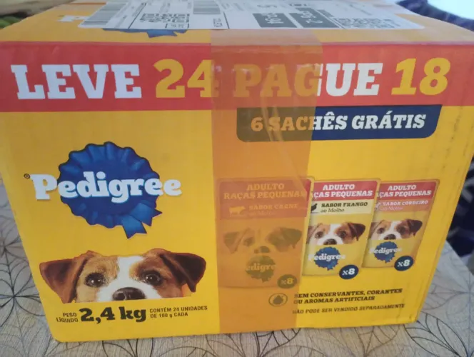 Sachês pedegree