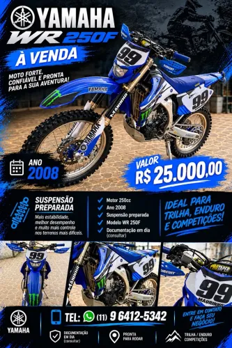 Yamaha WR 250 F 2008