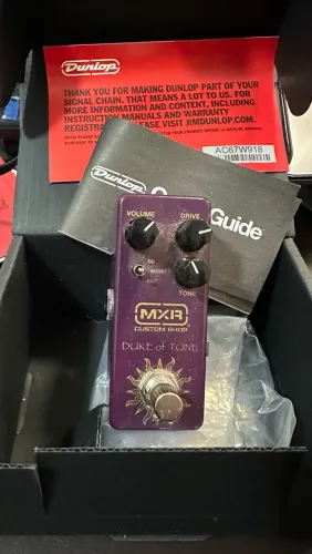 MXR Duke of Tone (completo c/ Caixa)