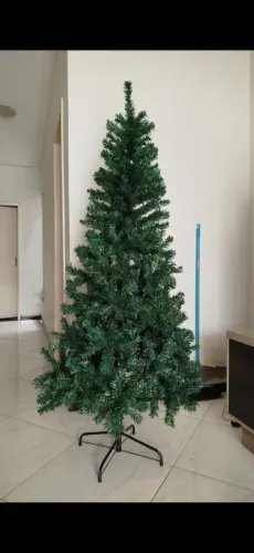 Árvore de Natal alemã verde 1,80m 990 galhos pinheiro 