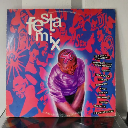 Vinil Festa Mix 4 disco lp dance raro