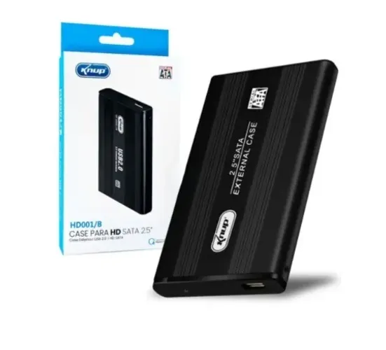 Case HD Sata Notebook 2.5 Bolso KNUP KP-HD001 USB 2.0