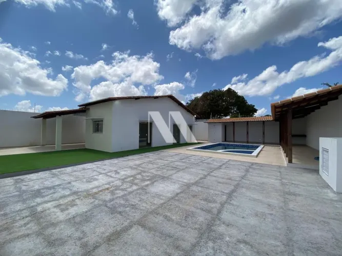 Casa com 3 quartos mais piscina em Cajupiranga