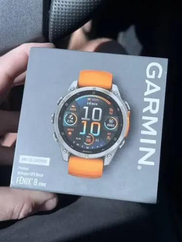 Garmim Fênix 8 (47mm) Novo Lacrado Garantia Loja Física