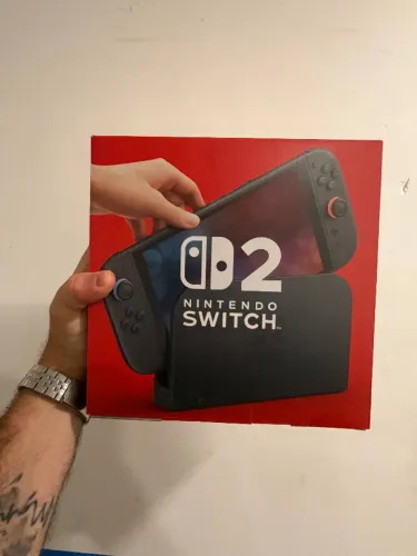 Nintendo Switch 2 256GB, Preto, Azul e Vermelho NOVO