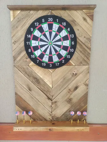 Jogo de Dardos com Painel