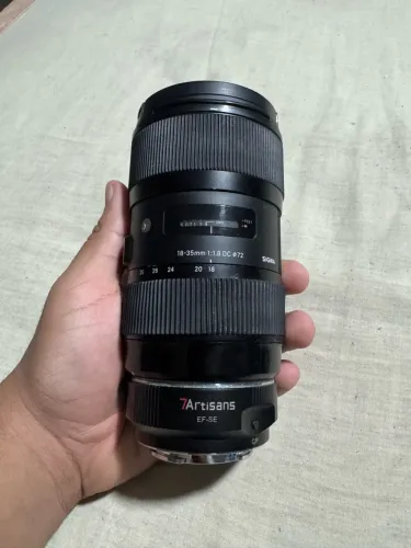 LENTE SIGMA 18-35 1.8 LINHA ART