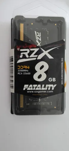 Memória Ddr4 8Gb 3200MHz Rzx Fatality Top !!!