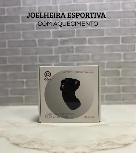 Joelheira Esportiva com Aquecimento Oásis Market OIH-5356