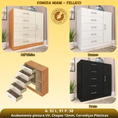 Cômoda MIAMI FELLICCI