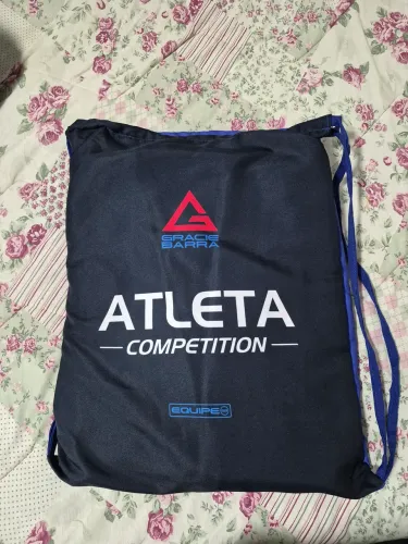 Kimono Gracie barra A2 azul modelo v4 competition novo sem uso