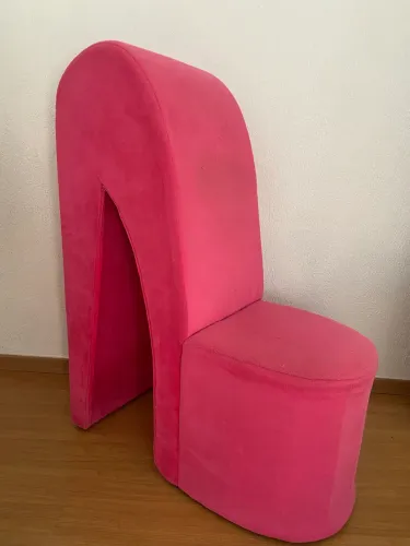 Poltrona Salto Alto Rosa