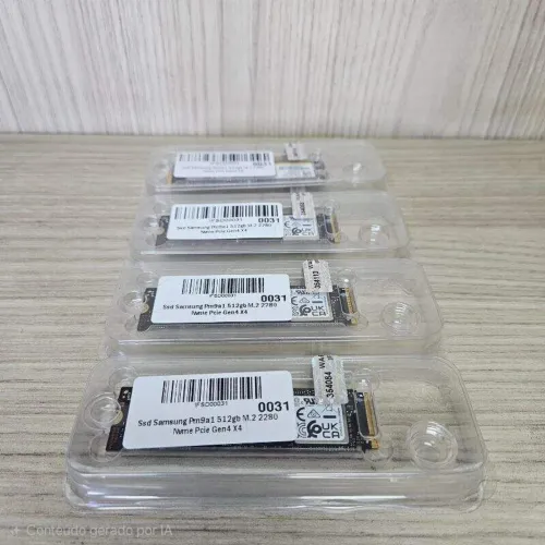 (Novo) Ssd Samsung pm9a1 512gb Nvme m.2 2280 gen 4 x4 