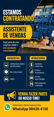 Assistente de vendas