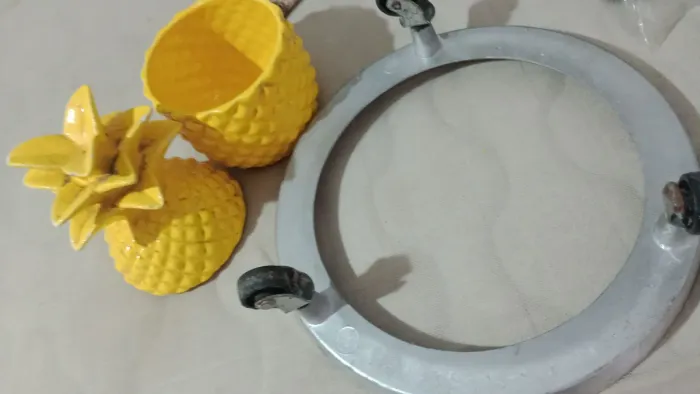 Suporte botijao no alumínio grosso