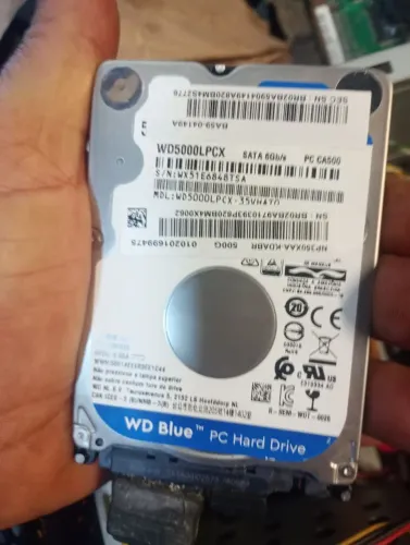 Hd wd 500 gb  slin