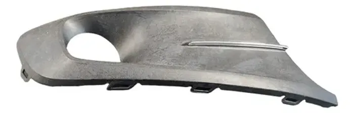 Moldura Farol Milha Direito Vw Fox 2010 A 2014 5z0853666e Preto Direito