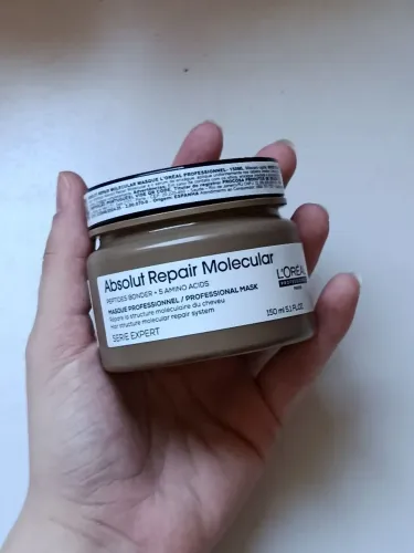 Máscara capilar L'Oréal Professionnel Absolut Repair Molecular, nova 150ml