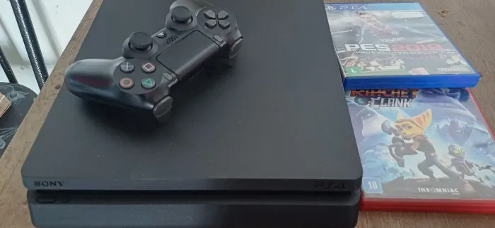 Ps4 slim 500g top aceito cartão 
