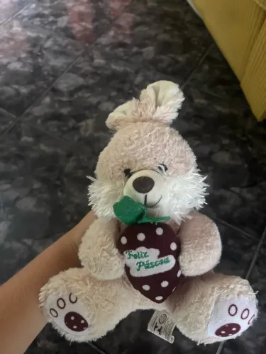  vendendo pelúcia coelho da páscoa 